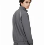 Marty Supreme Charcoal Grey Polyester Track Jacket Back