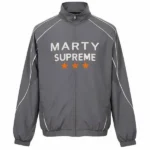 Marty Supreme Grey Track Jacket