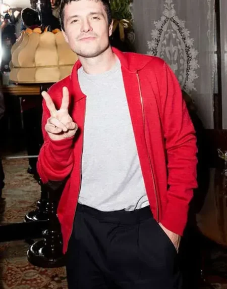 Marty Supreme Premiere Josh Hutcherson Cotton Jacket
