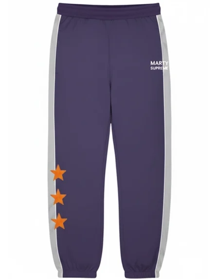 Marty Supreme Purple Track Trouser