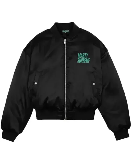 Marty Supreme Timothee Chalamet Black Jacket