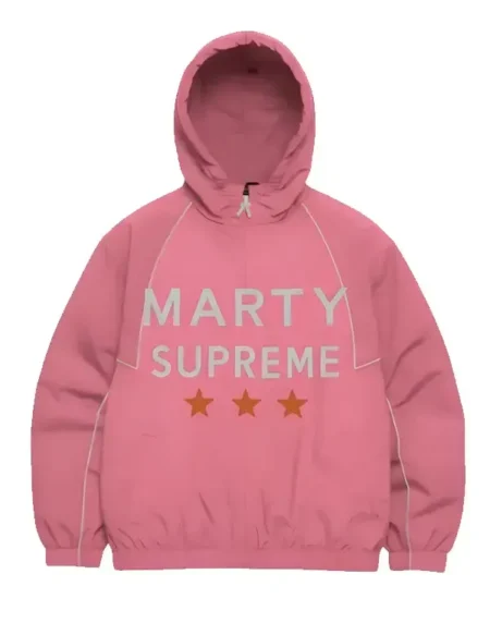 Marty Supreme pink Pullover Hoodie