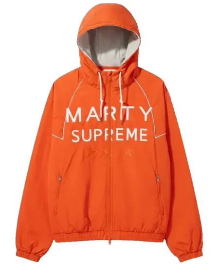 Orange Marty Supreme Hooded Jacket