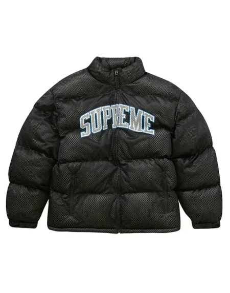 Supreme Black Mesh Jersey Jacket