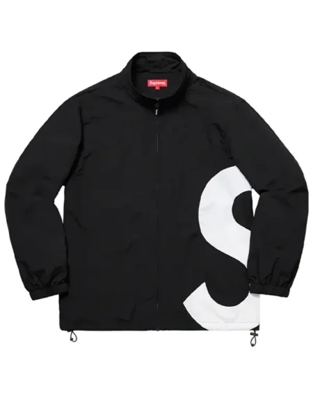 Supreme Black Windbreaker Jacket