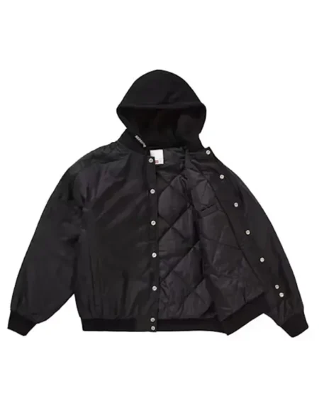 Supreme Stadium Hooded Black Jacket