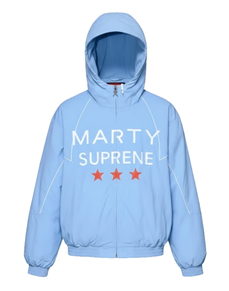 Timothée Chalamet Blue Marty Supreme Jacket