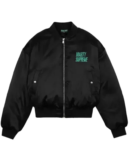 Timothee Chalamet Marty Supreme Black Jacket