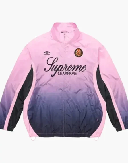 Gradient Track Jacket Pink