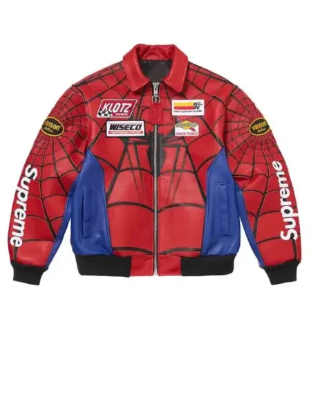 Mens Supreme Spider Man Jacket