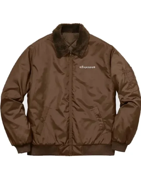 Supreme Bomber Brown Jacket