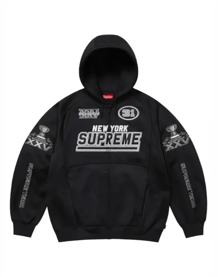 Supreme Football Black Hoodie