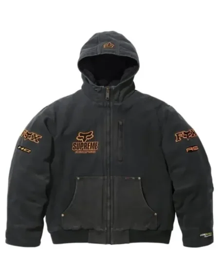 Supreme Fox Racing Denim Hooded Jacket