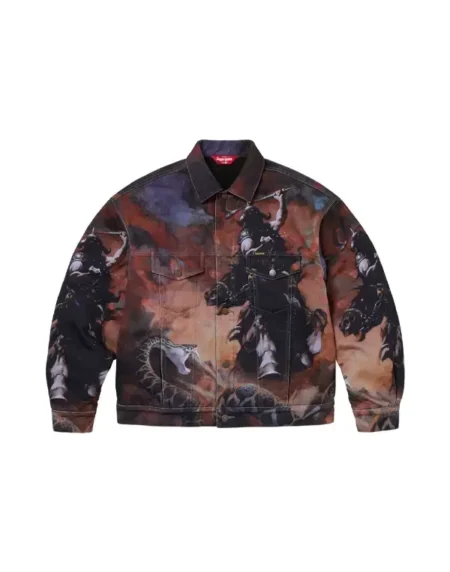 Supreme Frazetta Brwon Jacket
