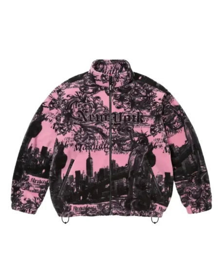 Supreme Graphic Fleece Jacket