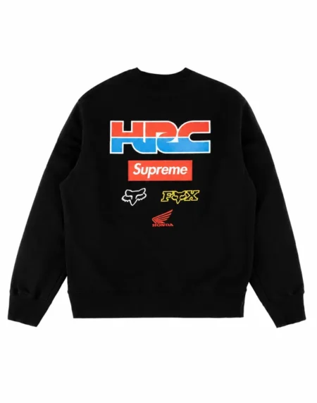Supreme Honda Racing Black Sweatshirt