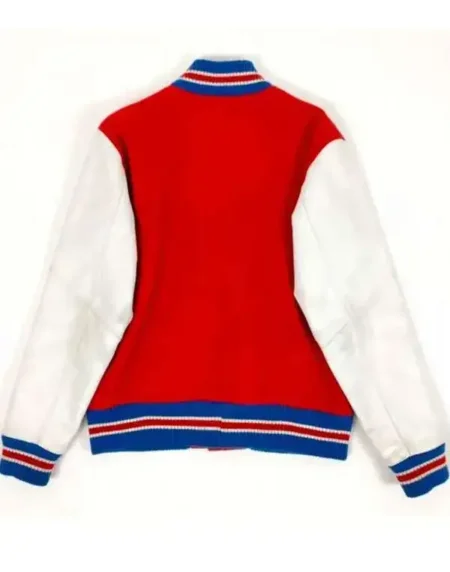 Supreme Letterman Jacket Back