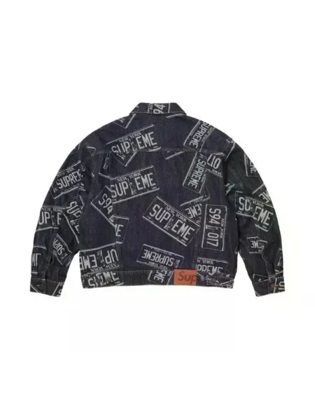 Supreme License Plate Jacket
