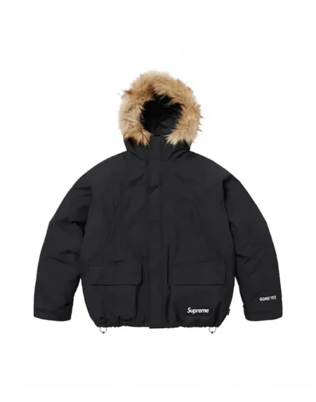 Supreme Parka Reversible Black Jacket
