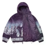 Supreme Purple Reversible Hooded
