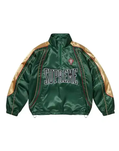 Supreme Satin Piping Track Jacket