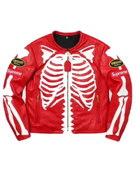 Supreme Skeleton Red Jacket