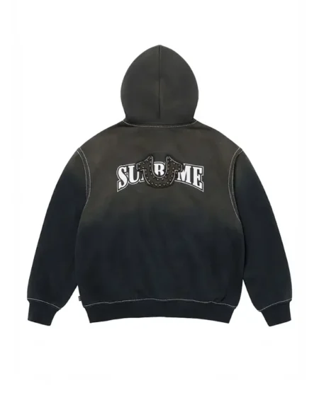 Supreme True Religion Black Denim Hoodie