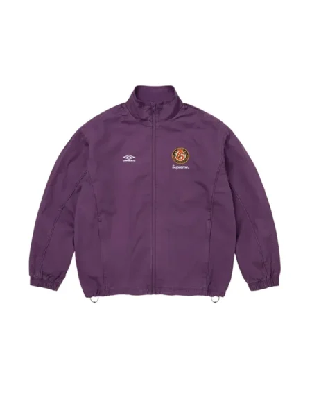 Supreme X Umbro Track Purple Jacket