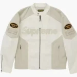 Vanson Leathers Cordura Cotton Jacket White