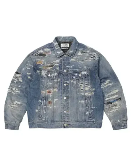 Supreme Blue Maison Margiela Jacket
