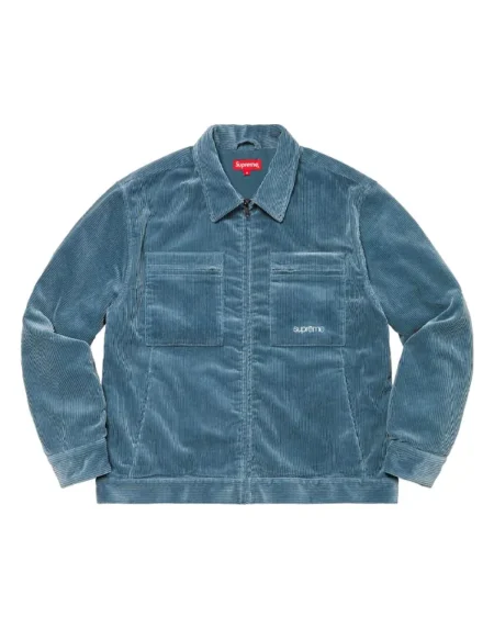 Supreme Corduroy Blue Jacket