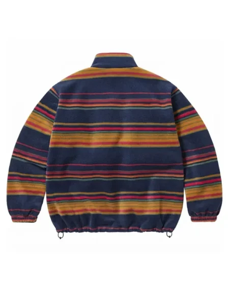 Stripe Fleece Jacket