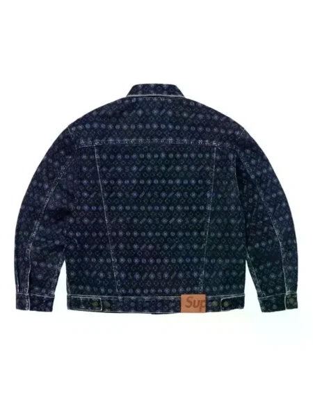 Supreme Flocked Tracker blue Jacket