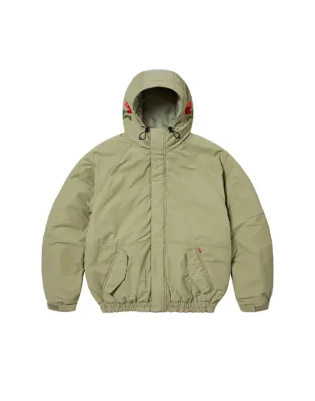 Supreme Needlepoint Hooded Jacket