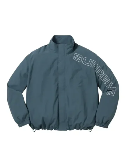 Supreme Spellout Embroidered Slate blue Jacket
