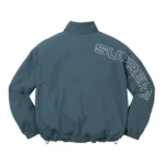 Supreme Spellout Embroidered slate Back Jacket