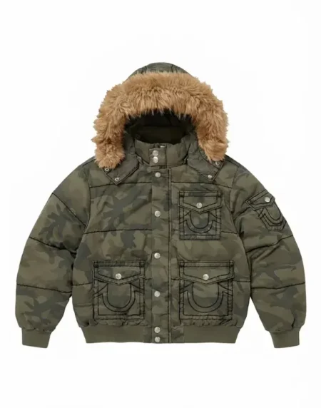 Supreme True Religion Green Jacket