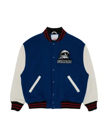 Supreme Wave Varsity Jacket