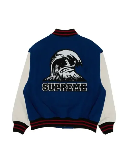 Supreme Varsity blue Jacket