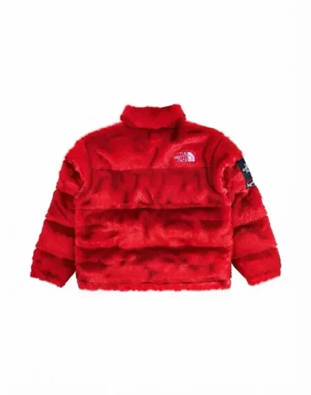 The North Face Faux Fur Nuptse Jacket