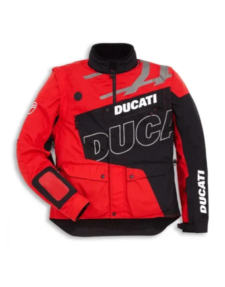 Ducati Enduro Fabric Red Jacket