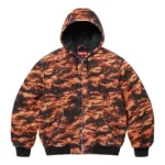 Supreme AOI Embroidered Orange Jacket