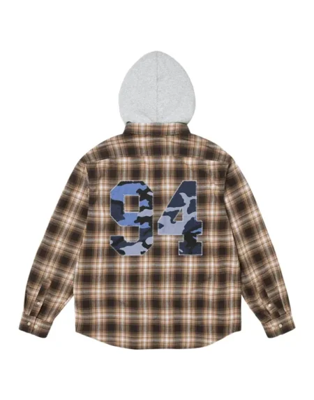 Supreme Applique Flannel Jacket