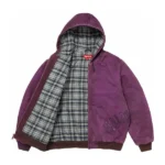 Supreme Applique Hooded Work Jacket