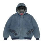 Supreme Applique Hooded Cotton Jacket
