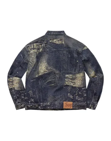 Supreme Archive Jacquard Light Blue Jacket