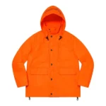 Supreme Barbour Waxed Orange Jacket