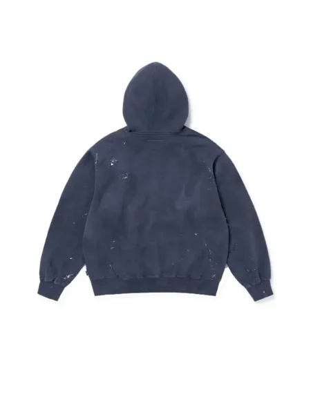 Supreme Box Logo Navy Blue Hoodie