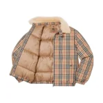 Supreme Burberry Puffer Jacket