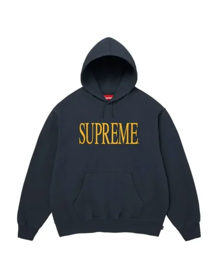 Supreme Capital Hooded Blue Jacket